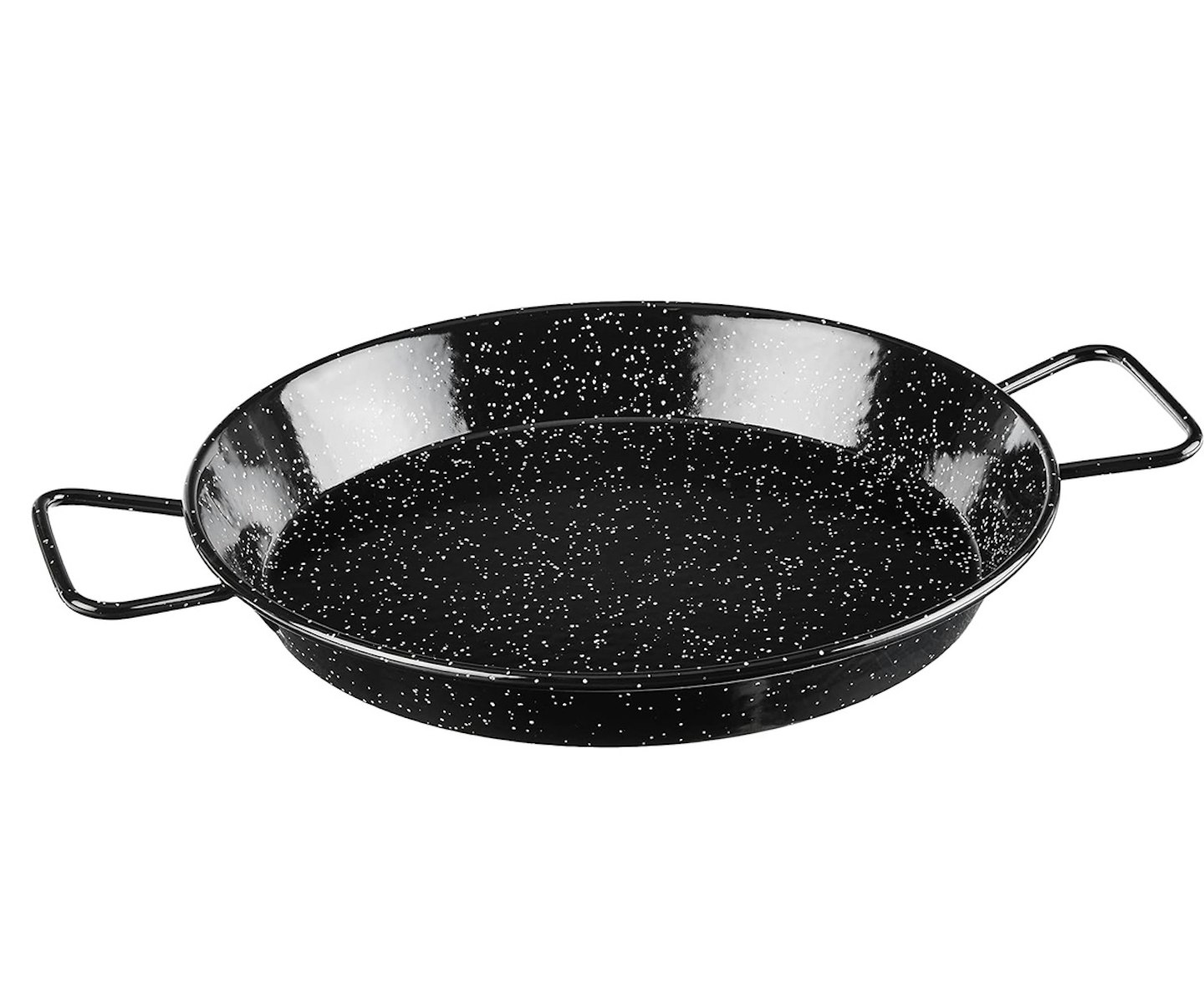 18-Inch Enameled Steel Spanish Paella Pan