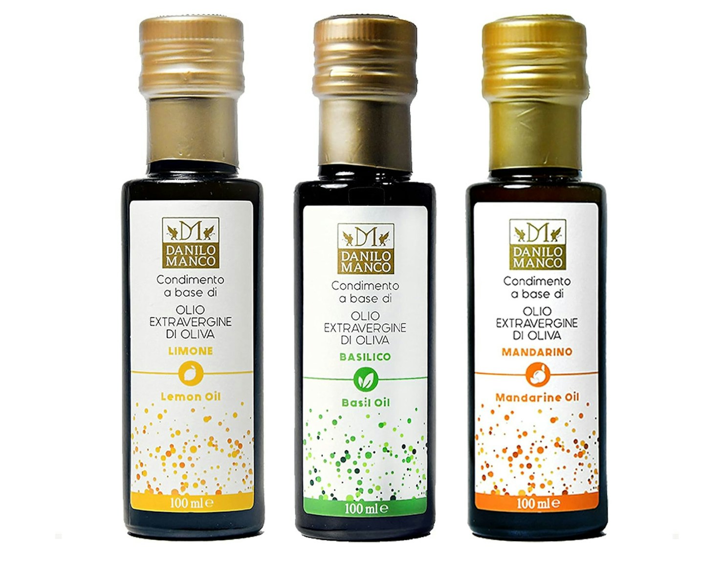 Lemon, Basil and Mandarin Extra Virgin Olive Oil Gift Set