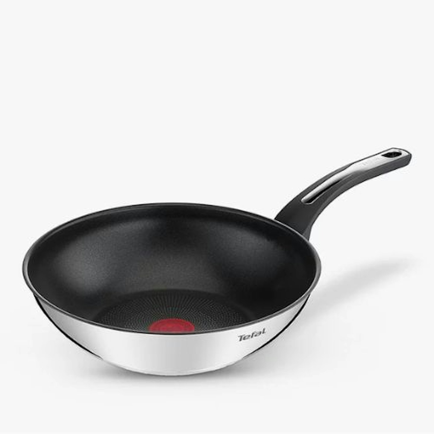 Tefal Emotion Stainless Steel Non-Stick Wok / Stir Frying Pan, 28cm