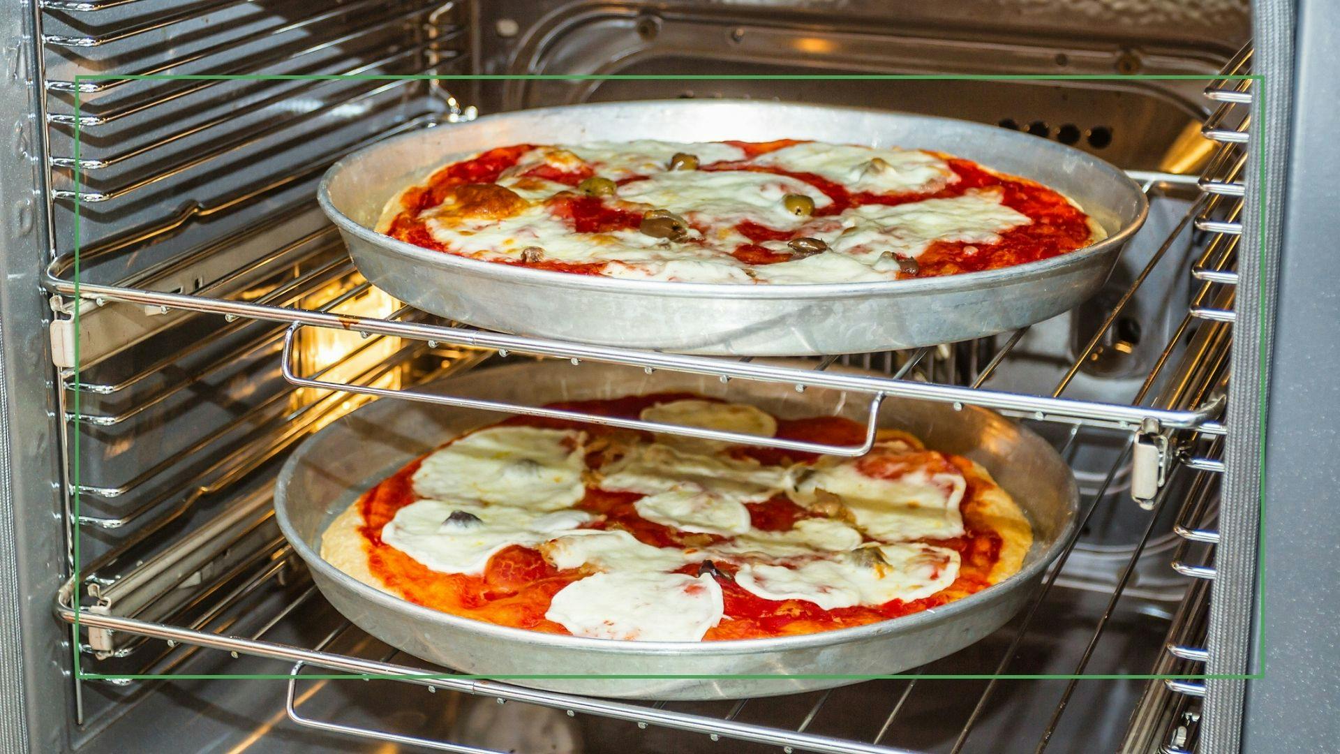 Oven pizza sales rack