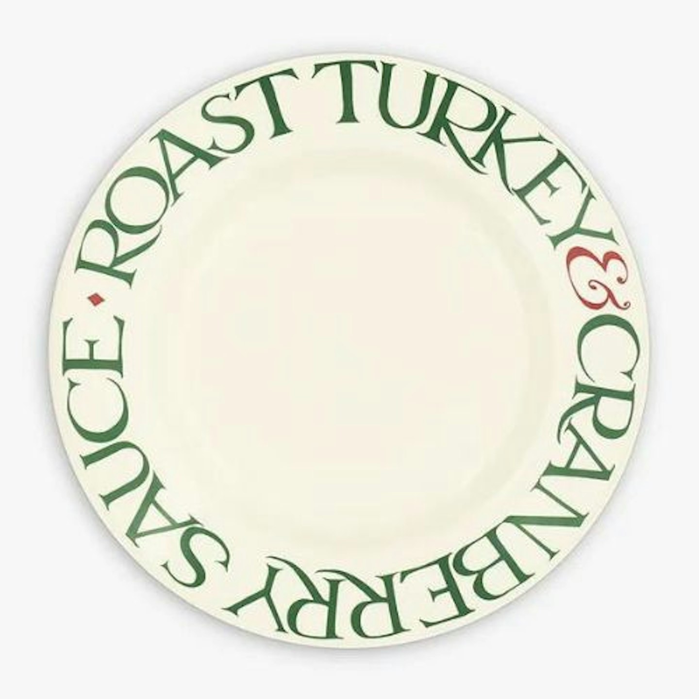 Emma Bridgewater Christmas Toast Roast Turkey Plate