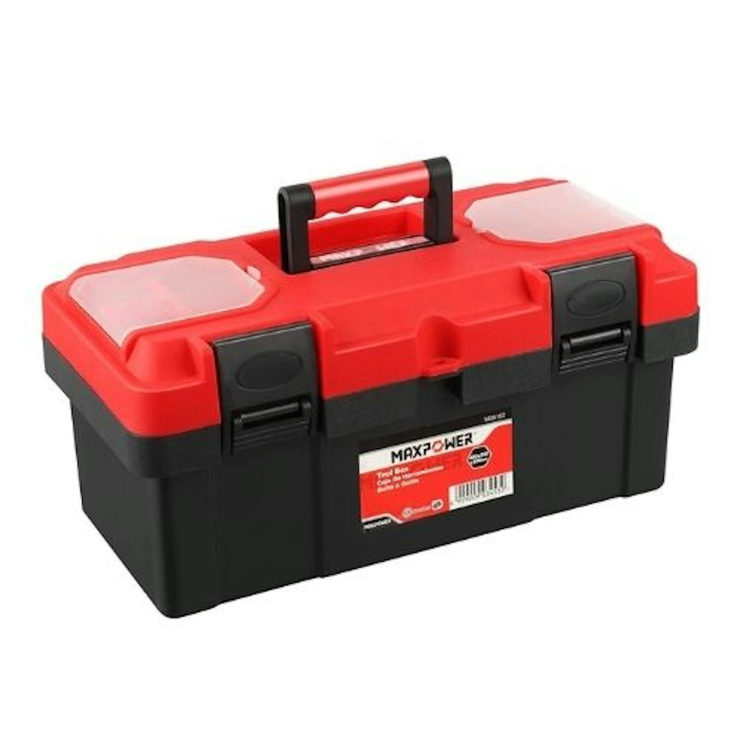 MAXPOWER 16-inch Plastic Toolbox