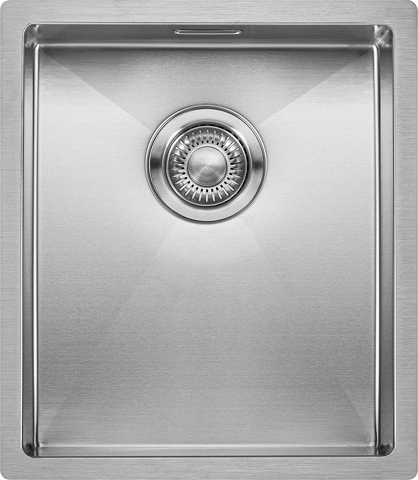 Mizzo Kitchen Sinks 34-40 - Single Bowl Rectangular Stainless Steel Kitchen Sink