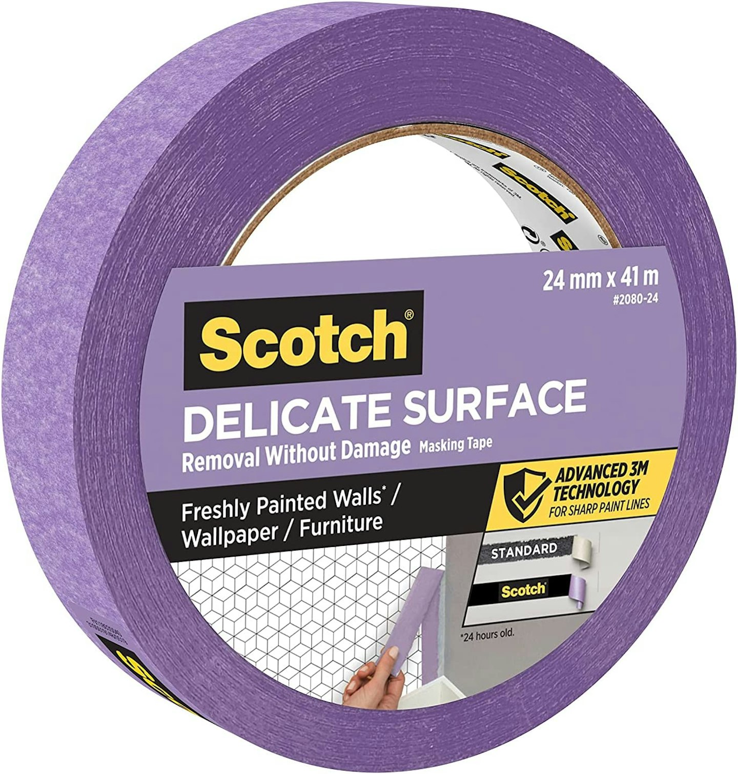  Scotch Delicate Surface Advanced Masking Tape