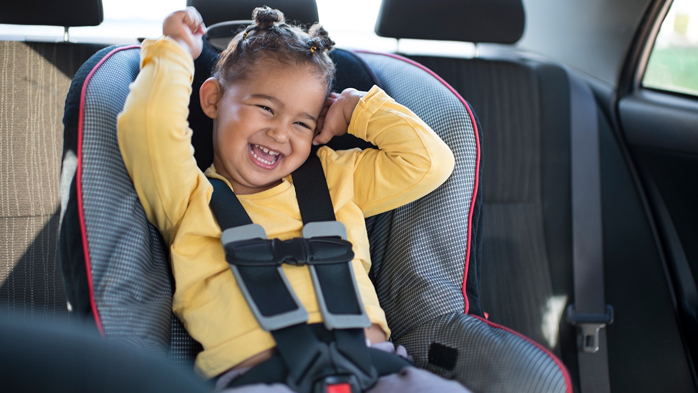 Child in car seat