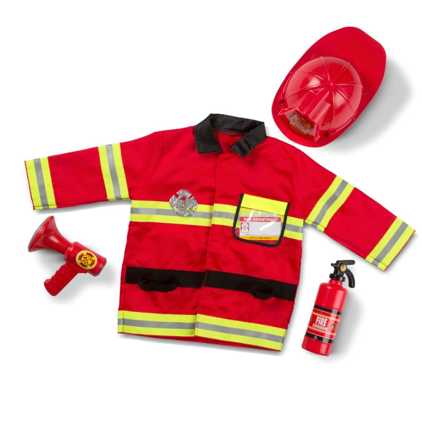 Melissa & Doug Kids Fireman Costume