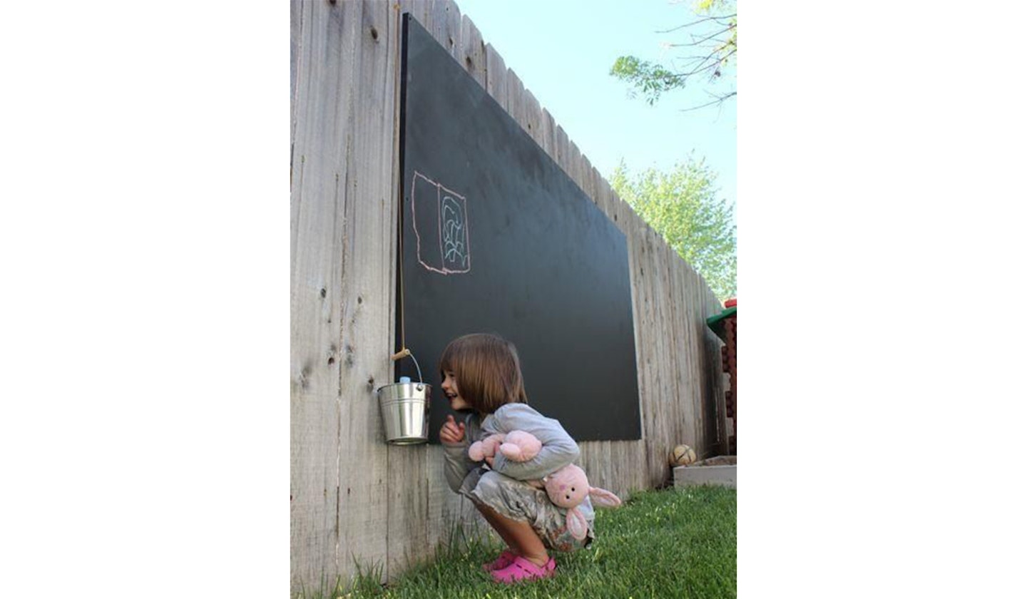 Garden chalk board