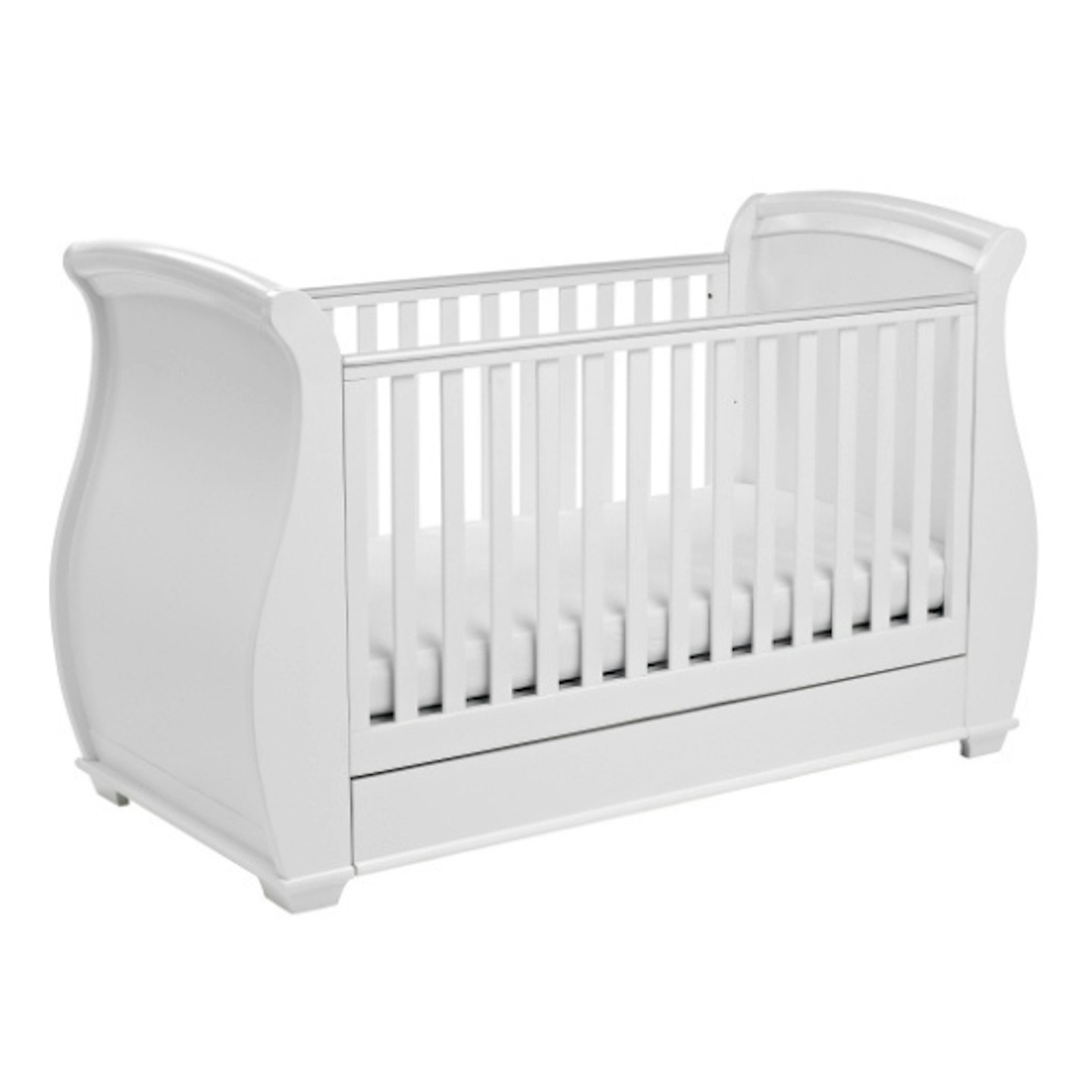 Babymore Bel Sleigh Cot Bed