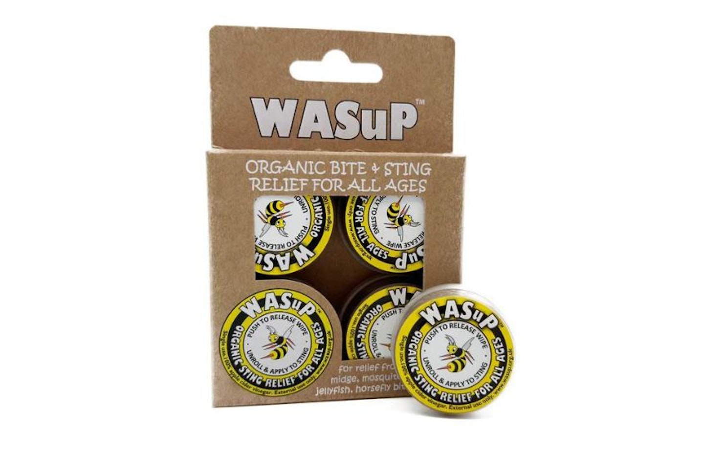 wasup organic wasp sting relief