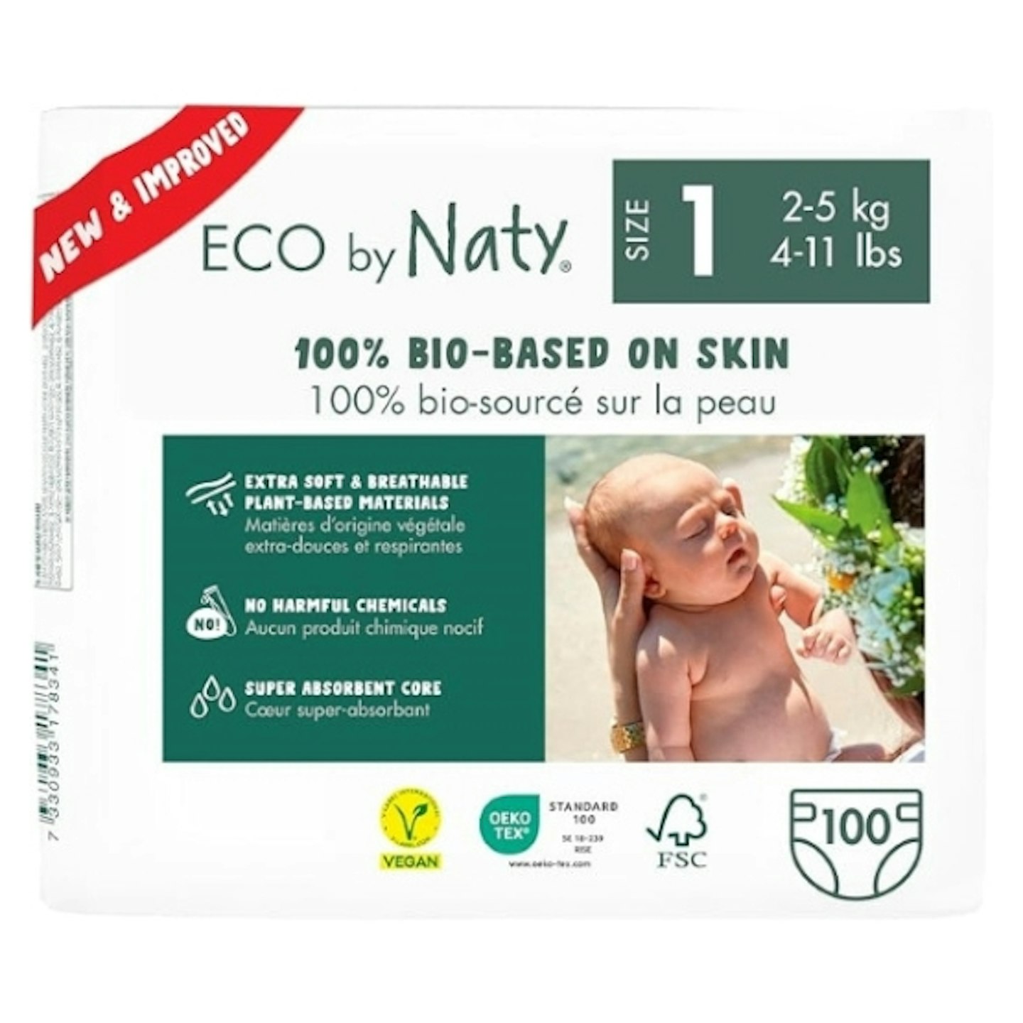 Eco by Naty Eco-Friendly Baby Nappies