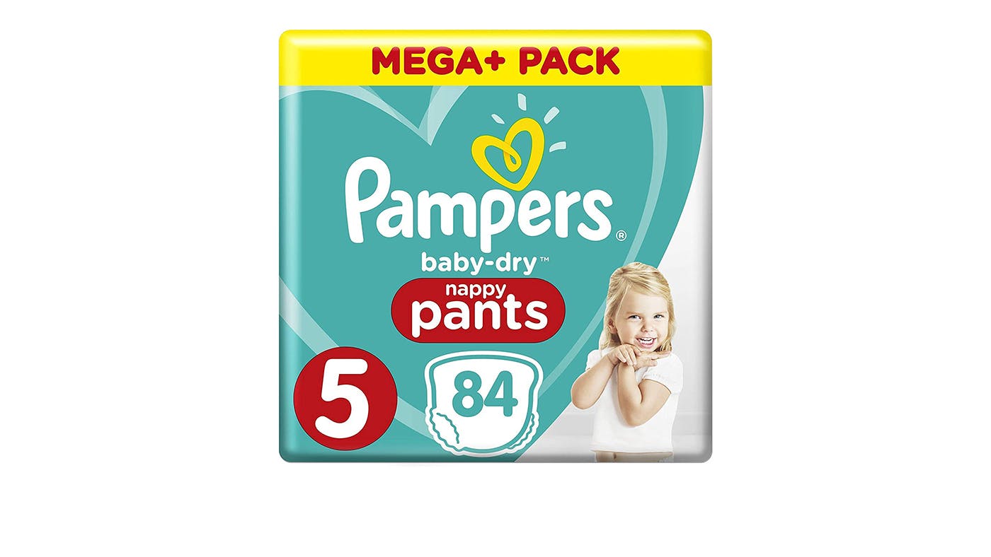 Pampers Baby Nappy Pants Size 6 (15+ kg/33 Lb), Baby-Dry, 128 Nappies,  MONTHLY SAVINGS PACK, With A Stop & Protect Pocket To Help Prevent Leaks At  The Back : Amazon.co.uk: Baby Products
