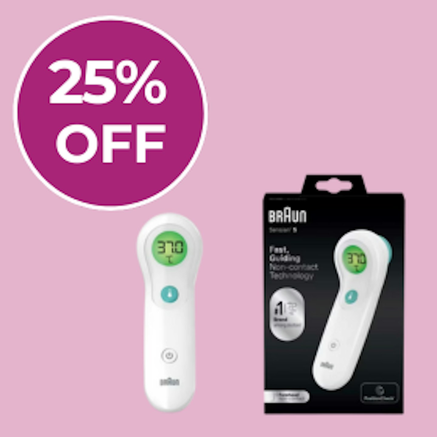 Braun Sensian 5 Non-Contact Forehead Thermometer