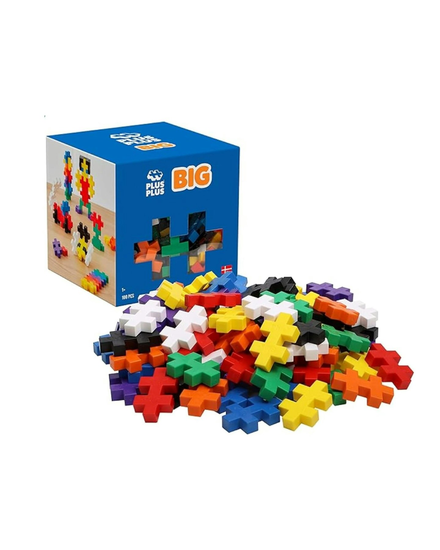 Plus-Plus Midi Basic Building Set (100 Pieces)