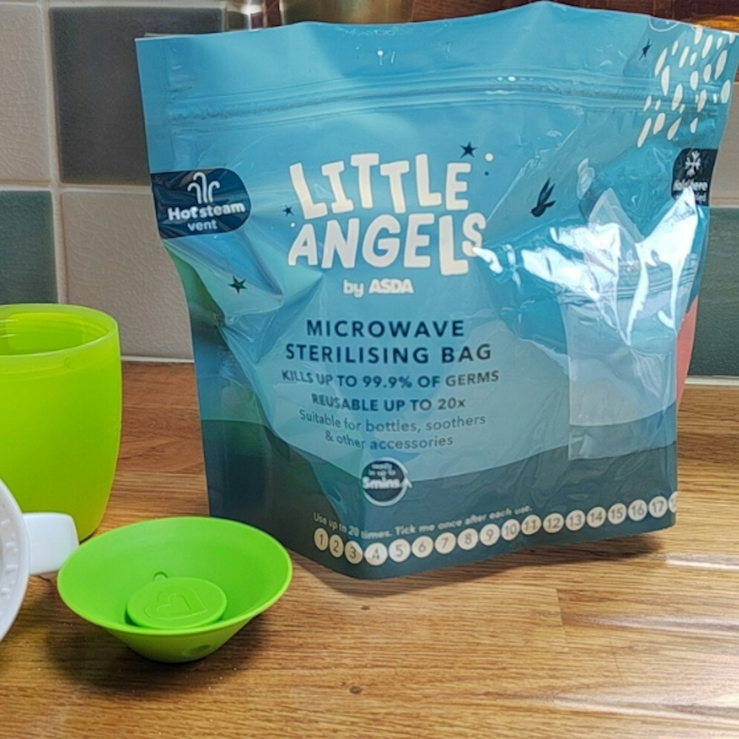 ASDA Little Angels 5 Microwave Sterilising Bags