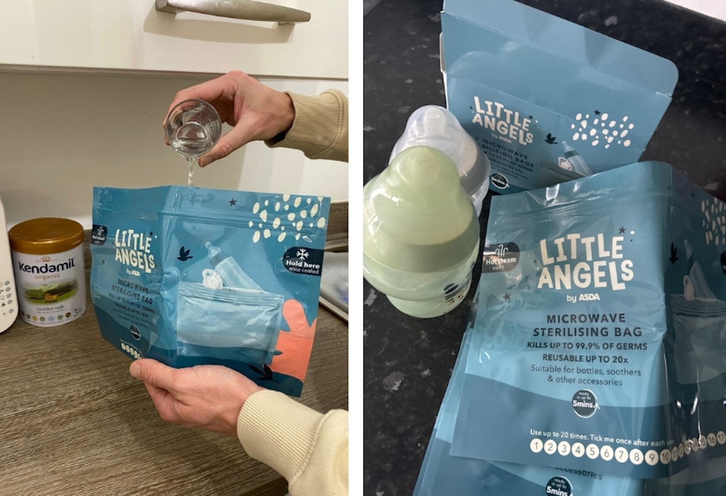 ASDA Little Angels 5 Microwave Sterilising Bags