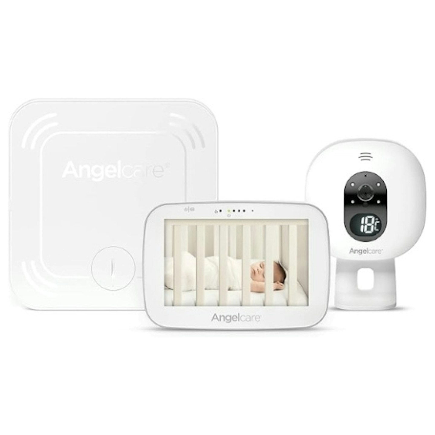 Angelcare AC527 Baby Movement Monitor with Video with sensor pad