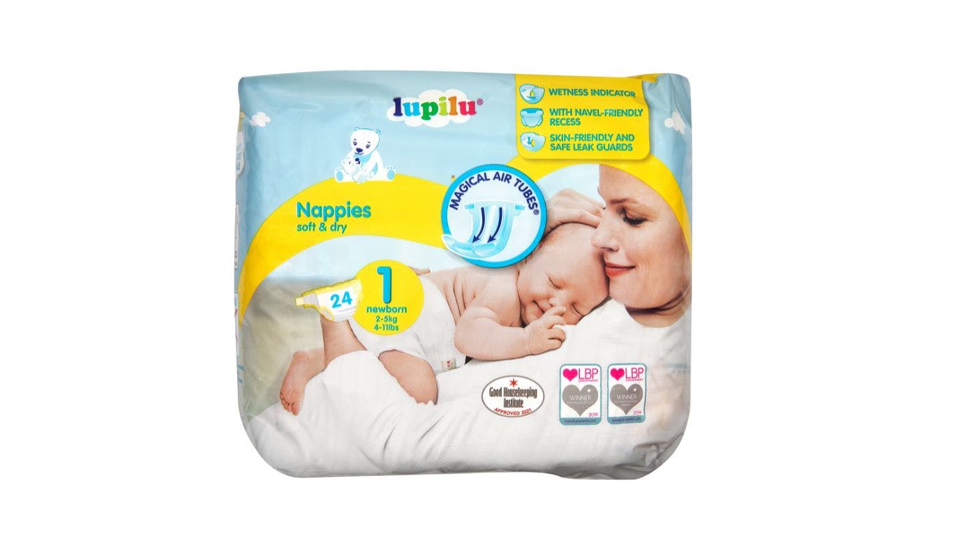 Best Nappies For Newborns Uk Lupilu Newborn Nappies Size