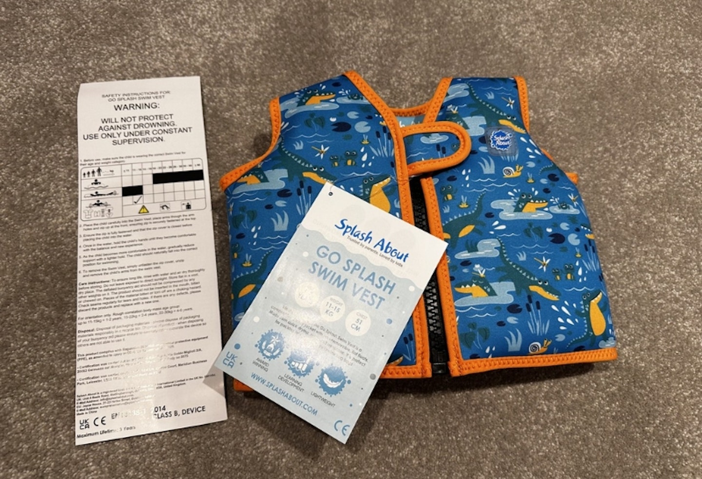 Splash About Go Splash Swim Vest