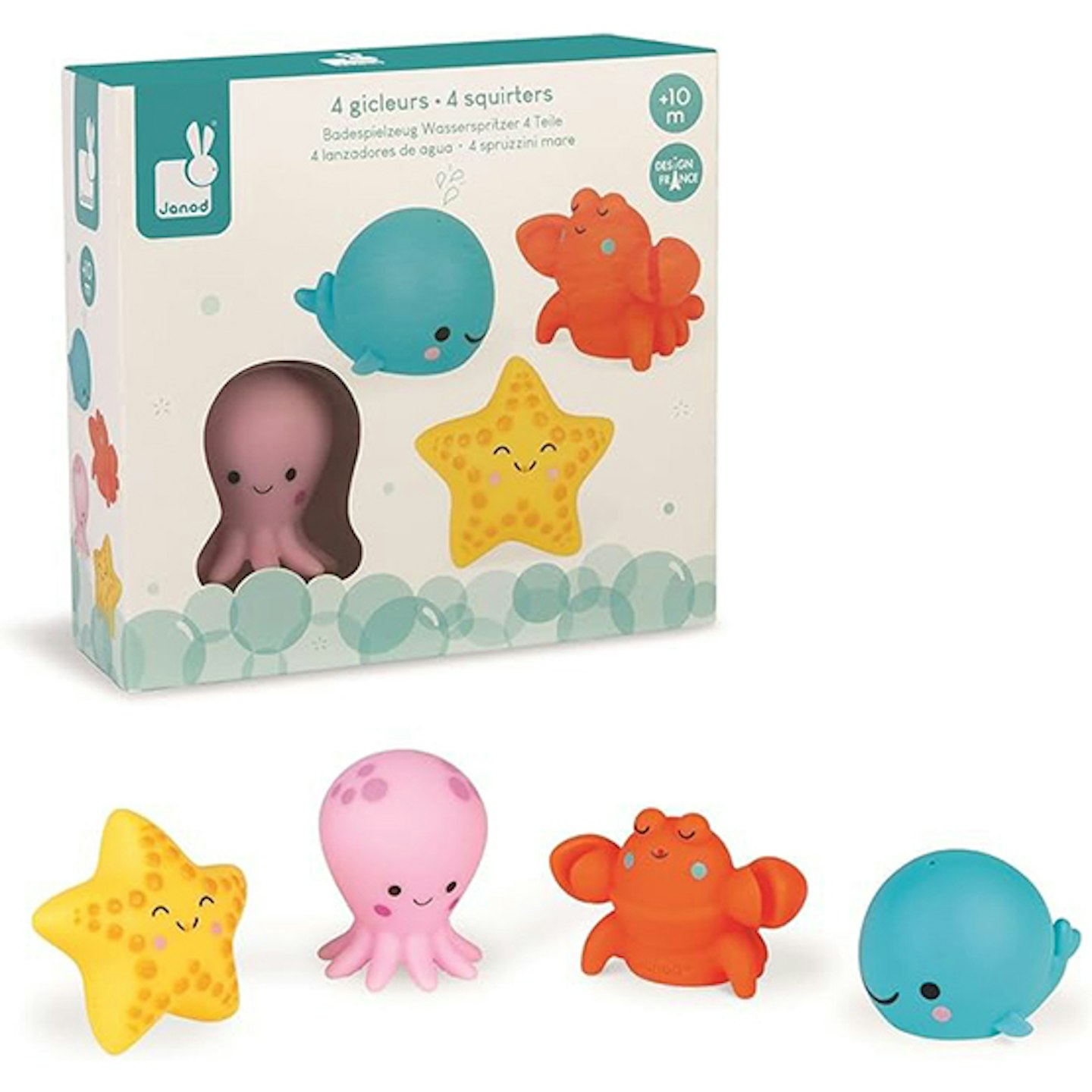 4-Piece Sea Life Squinter Set