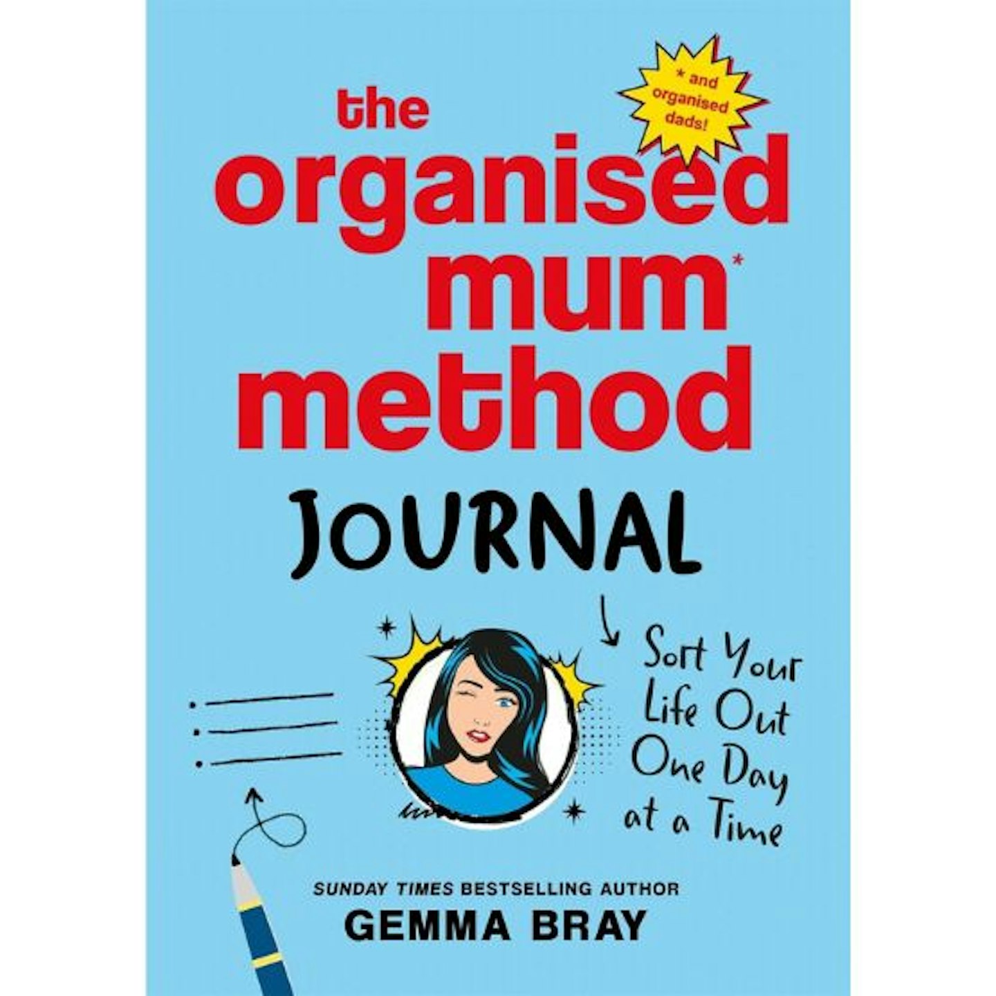 Front cover image of the Organised Mum Method Journal