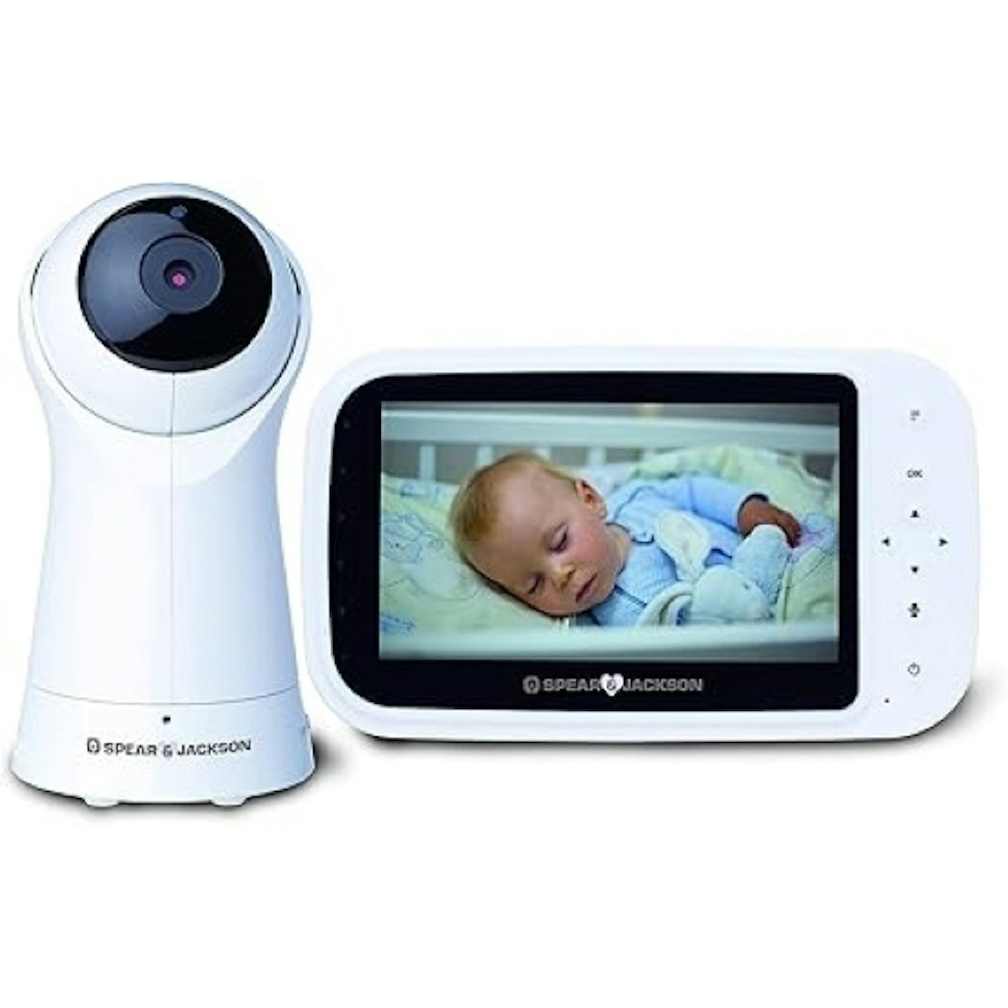 Spear & Jackson Video Baby Monitor BM1760 with video of baby sleeping