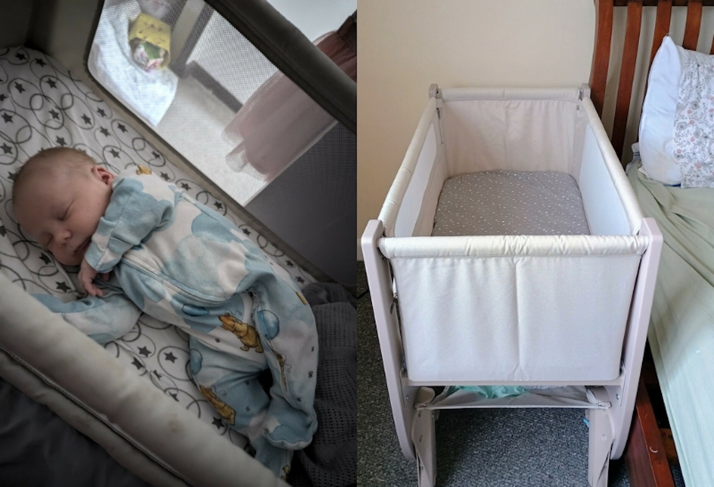 Shnuggle Air Bedside Crib