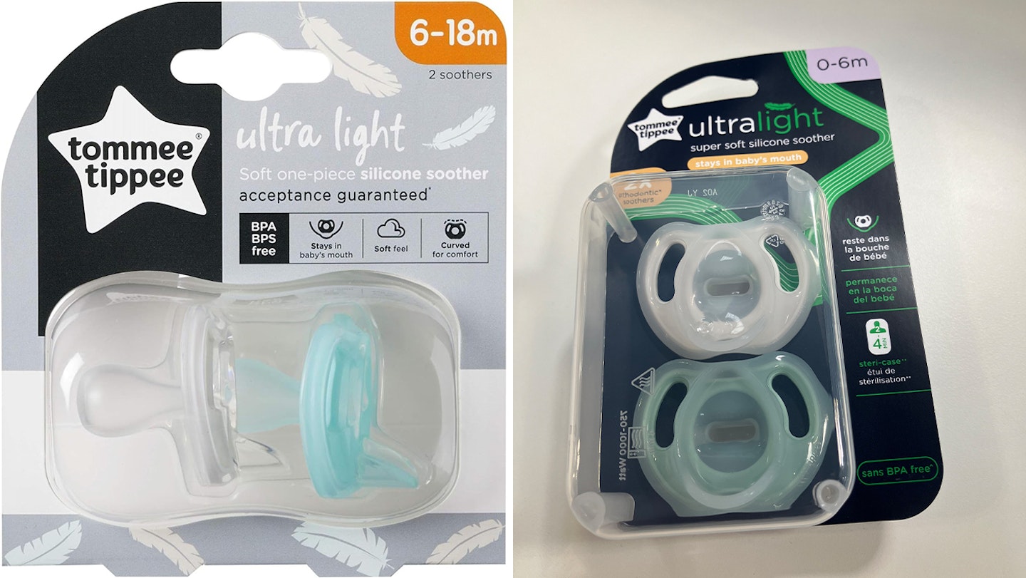 Tommee Tippee ultra light soother