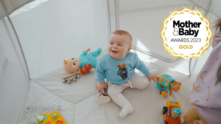 Parc Bébé Pliable Venture All Stars - 6-36 Mois Avec Tapis