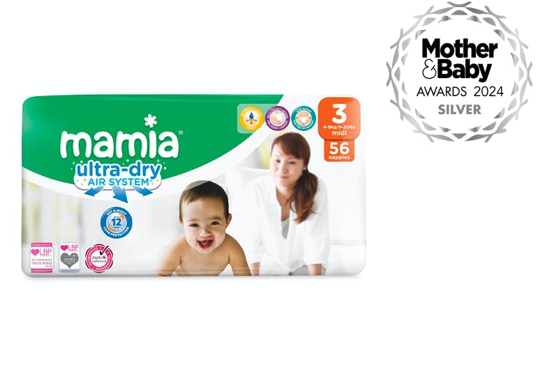 Aldi Mamia Ultra Dry Size 3 nappies