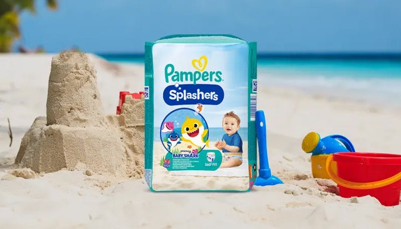 Pampers sale splashers price