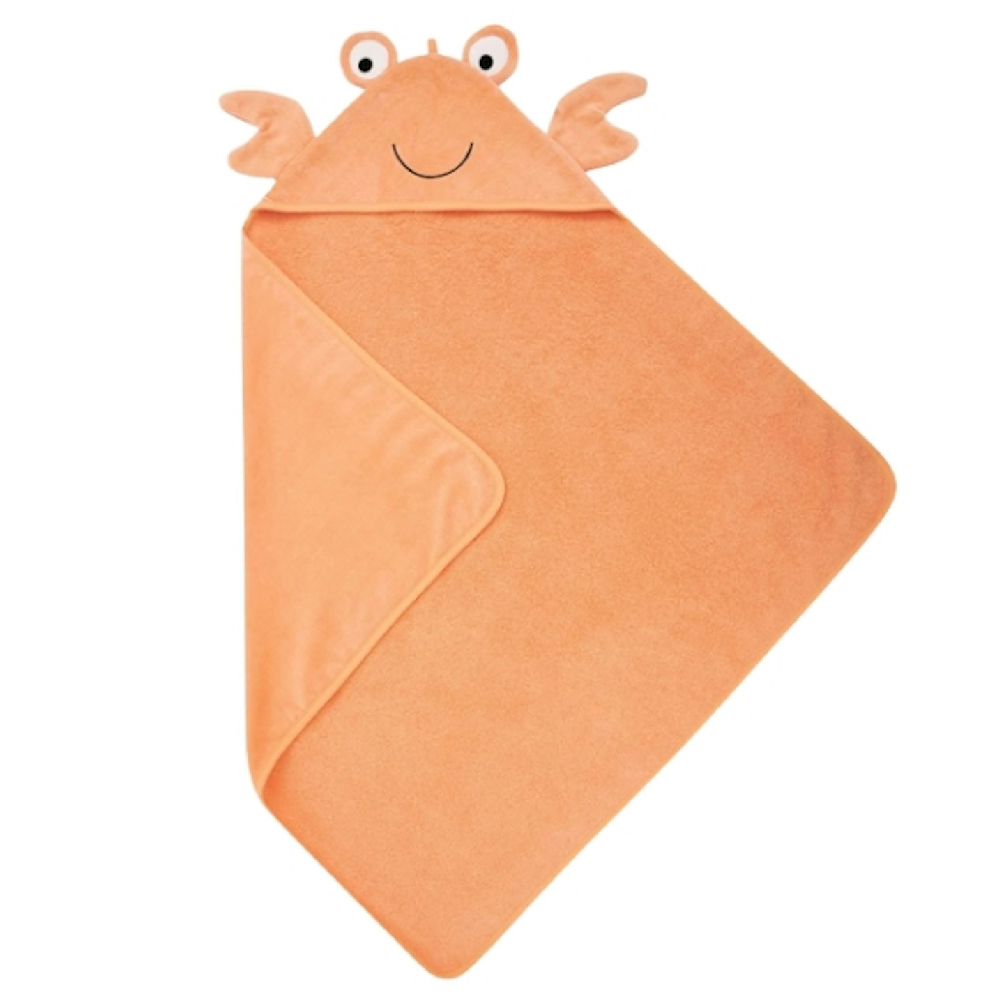 Crab Character Hooded Towel