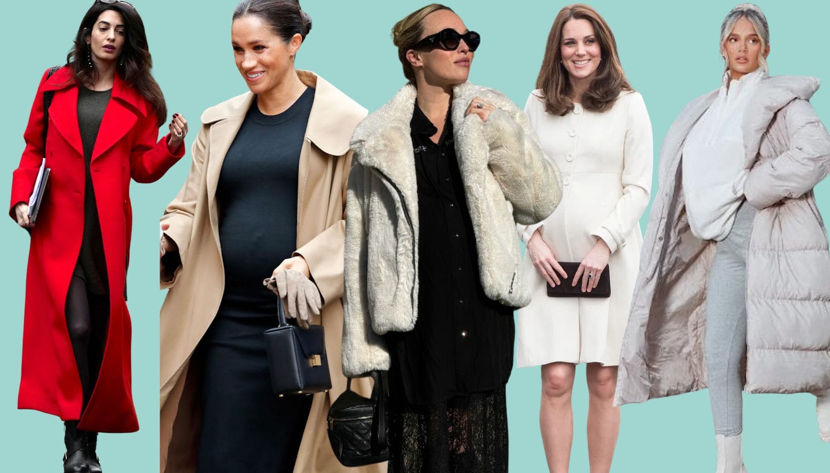 The best winter maternity coats as seen on celebrities