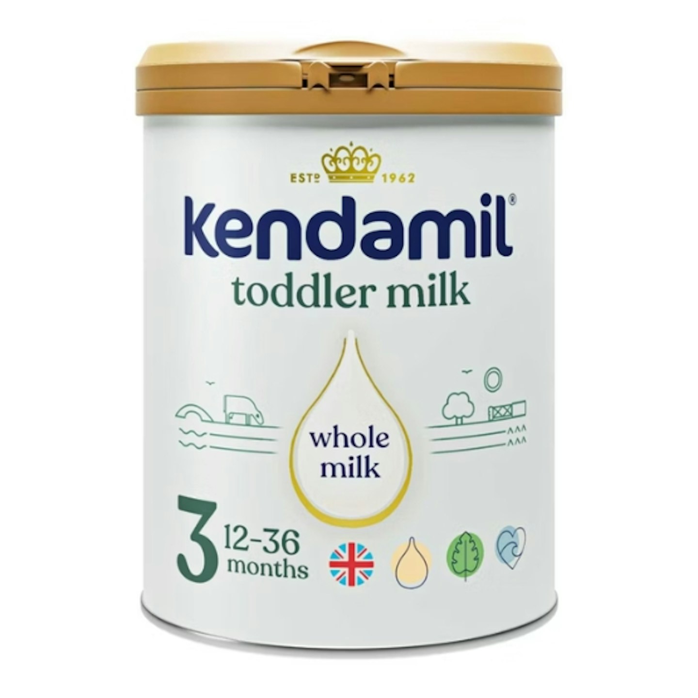 Kendamil Stage 3 Toddler Milk 12-36 Months