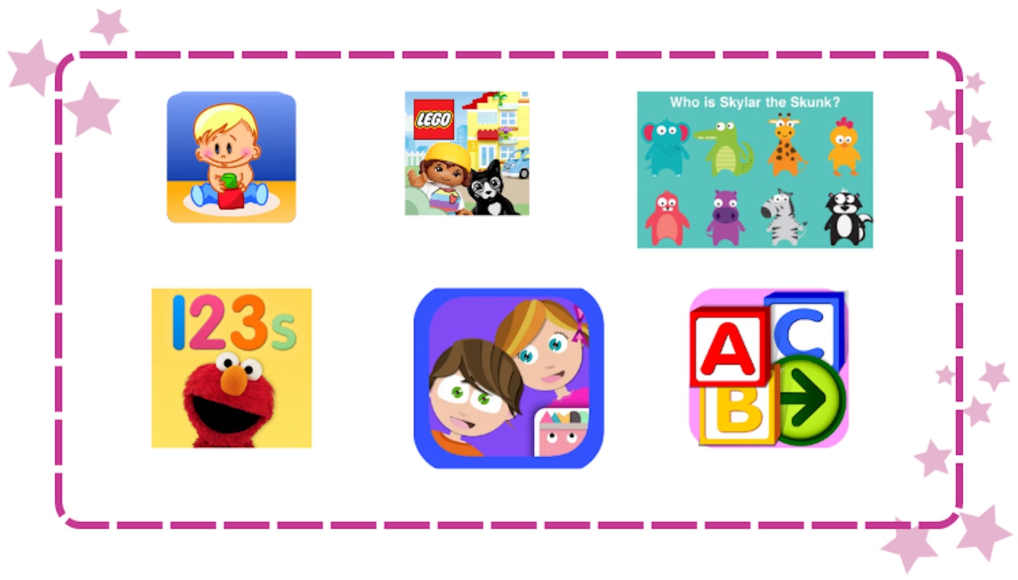 Selection of toddler apps