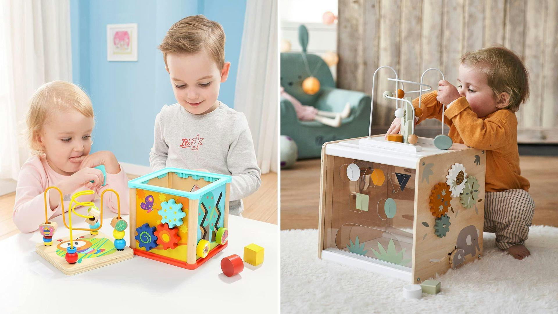 Large activity best sale cube for toddlers