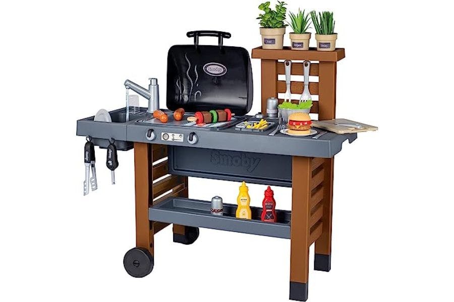 Kids Bbq Sets For Summer Fun   Smoby Garden Kitchen 