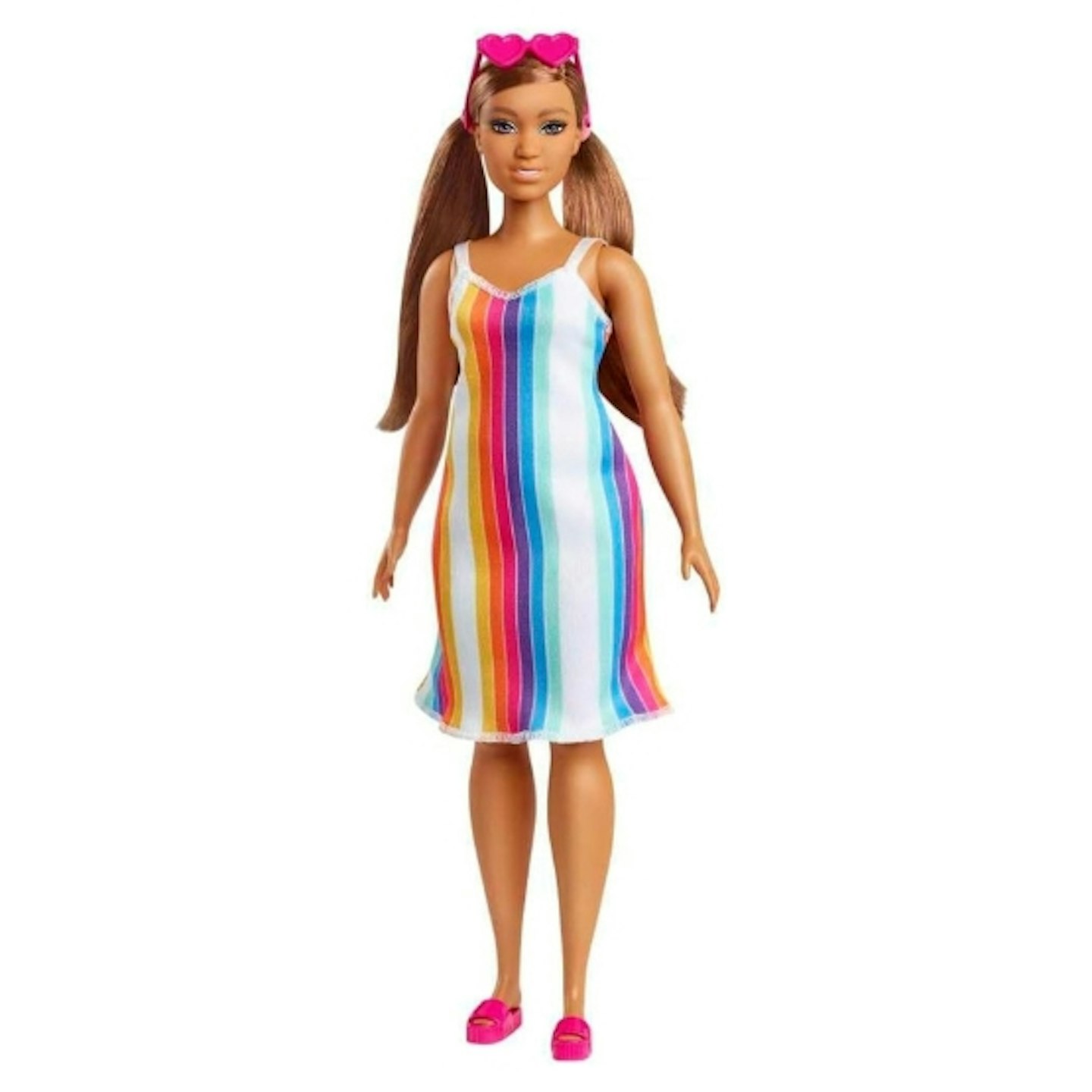 Barbie Loves the Ocean Doll with Rainbow Striped Dress