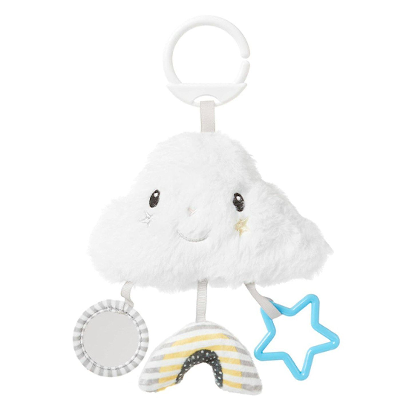 Cloud baby pram clip