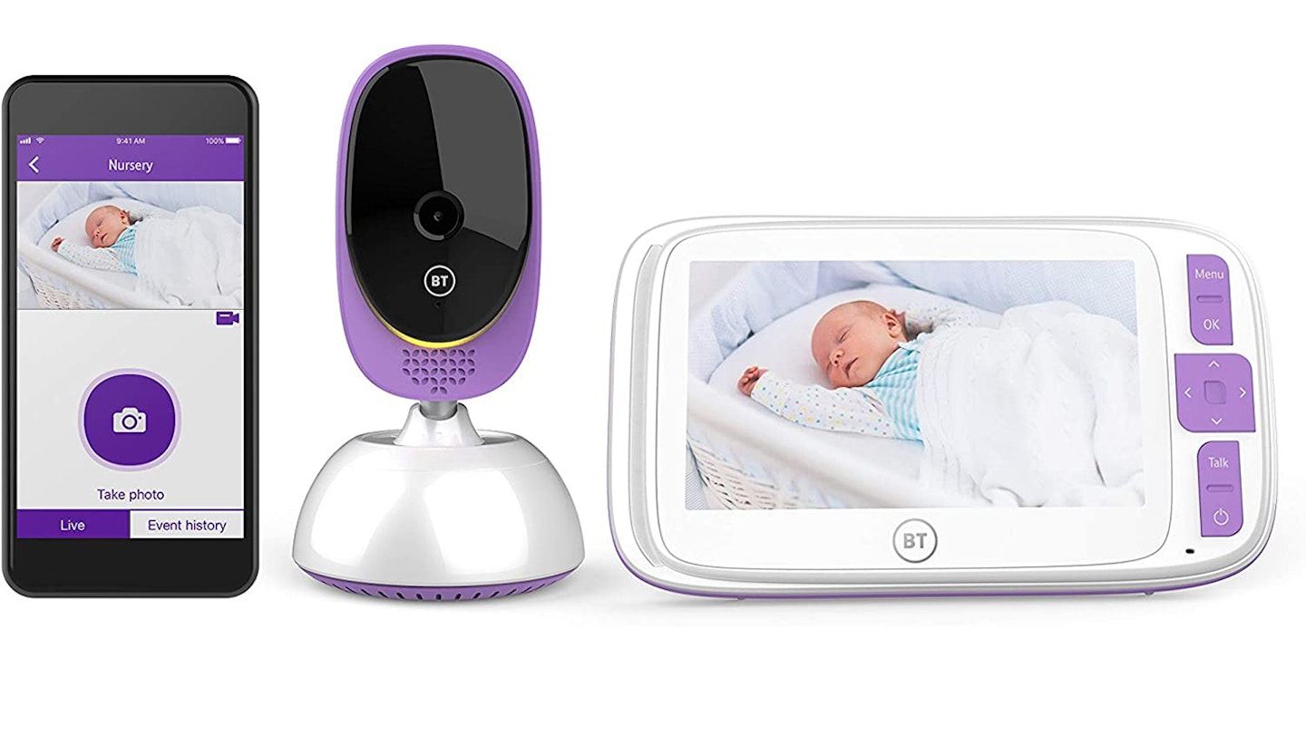 BT Smart Video Baby Monitor with 5-inch screen