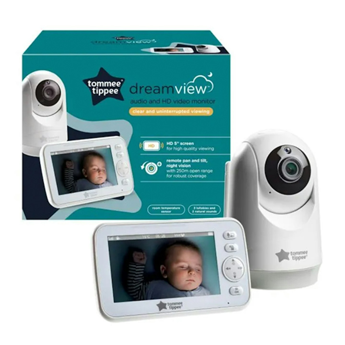 Dreamview Audio and HD Video Baby Monitor