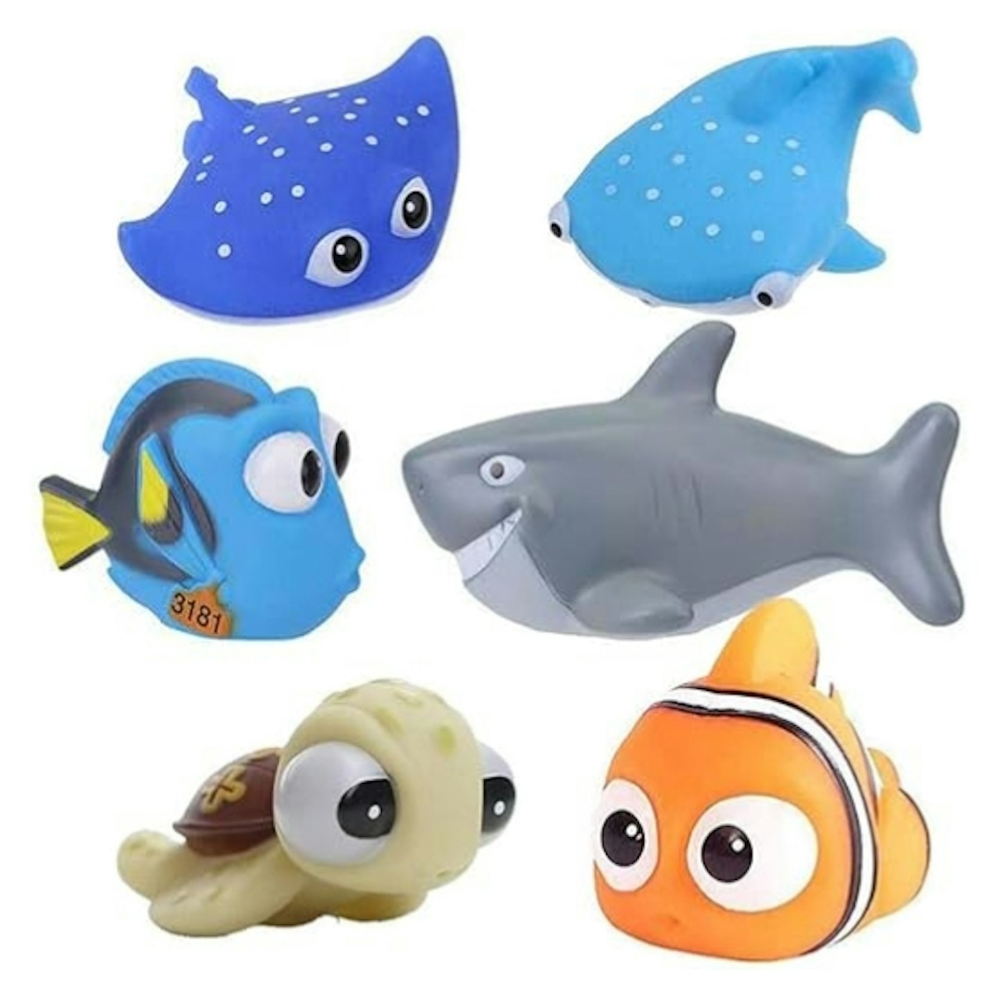 Finding Nemo squirt toys