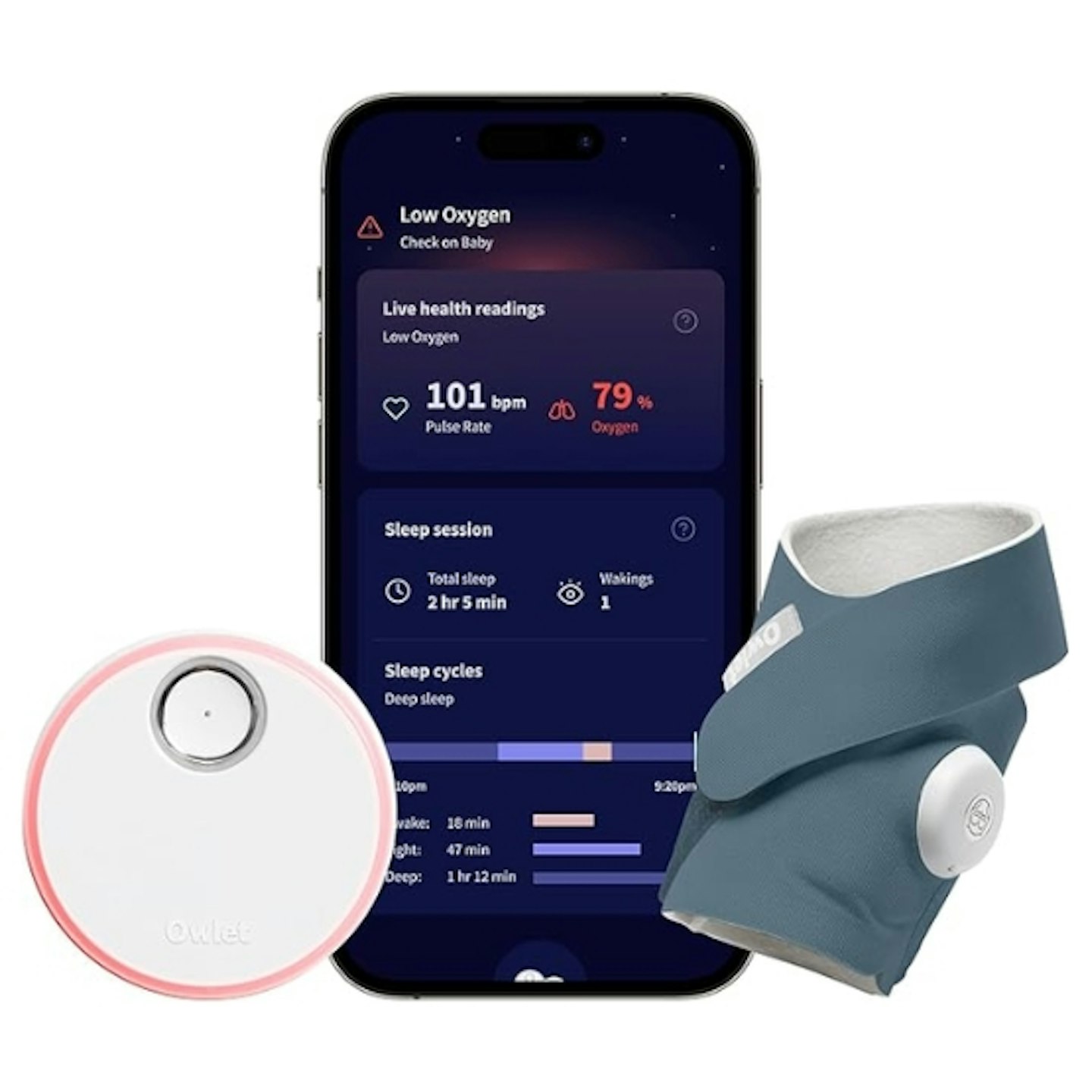 Owlet Dream Sock Baby Monitor 