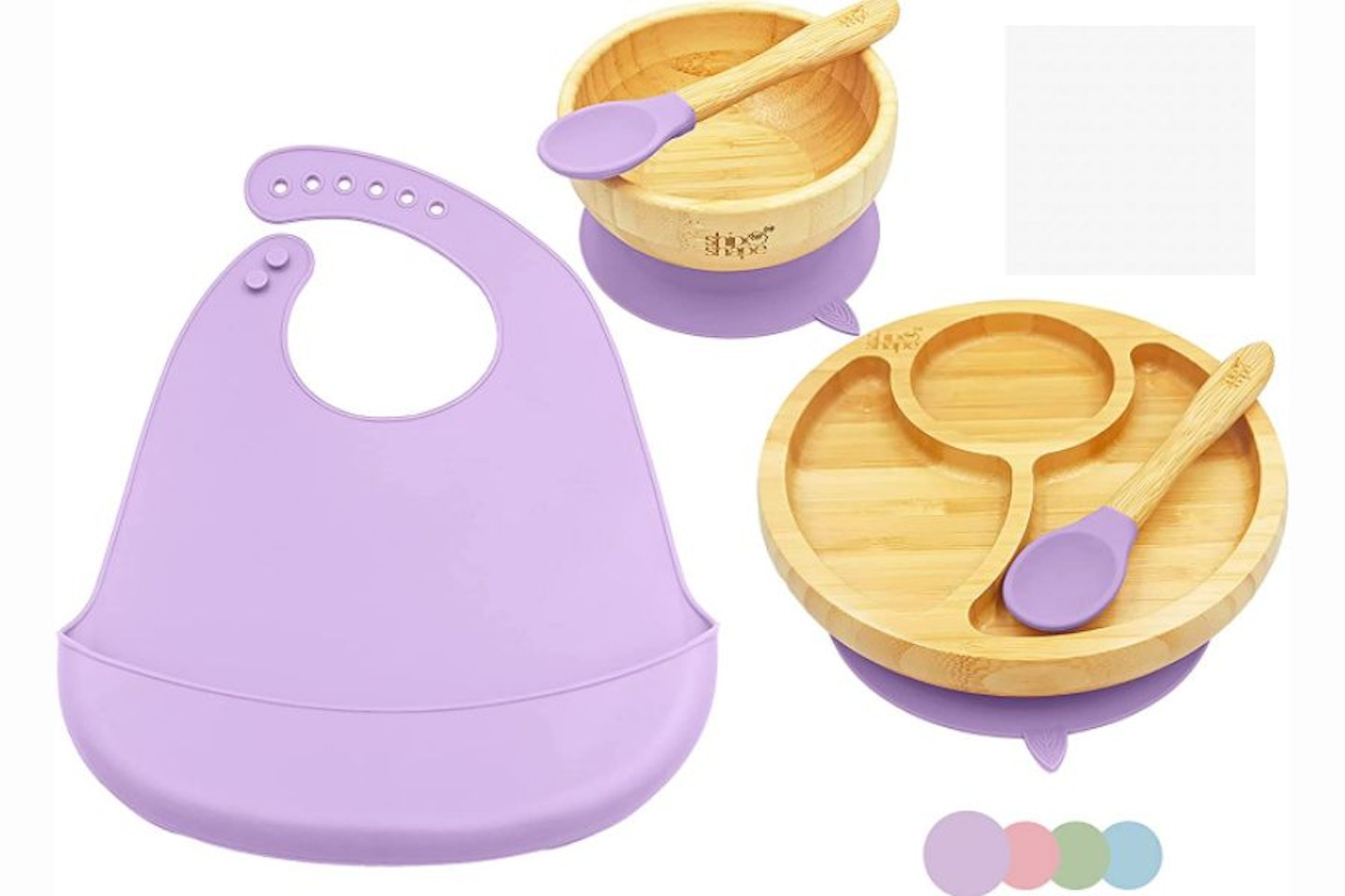 ShipShape Bamboo Baby Weaning Set