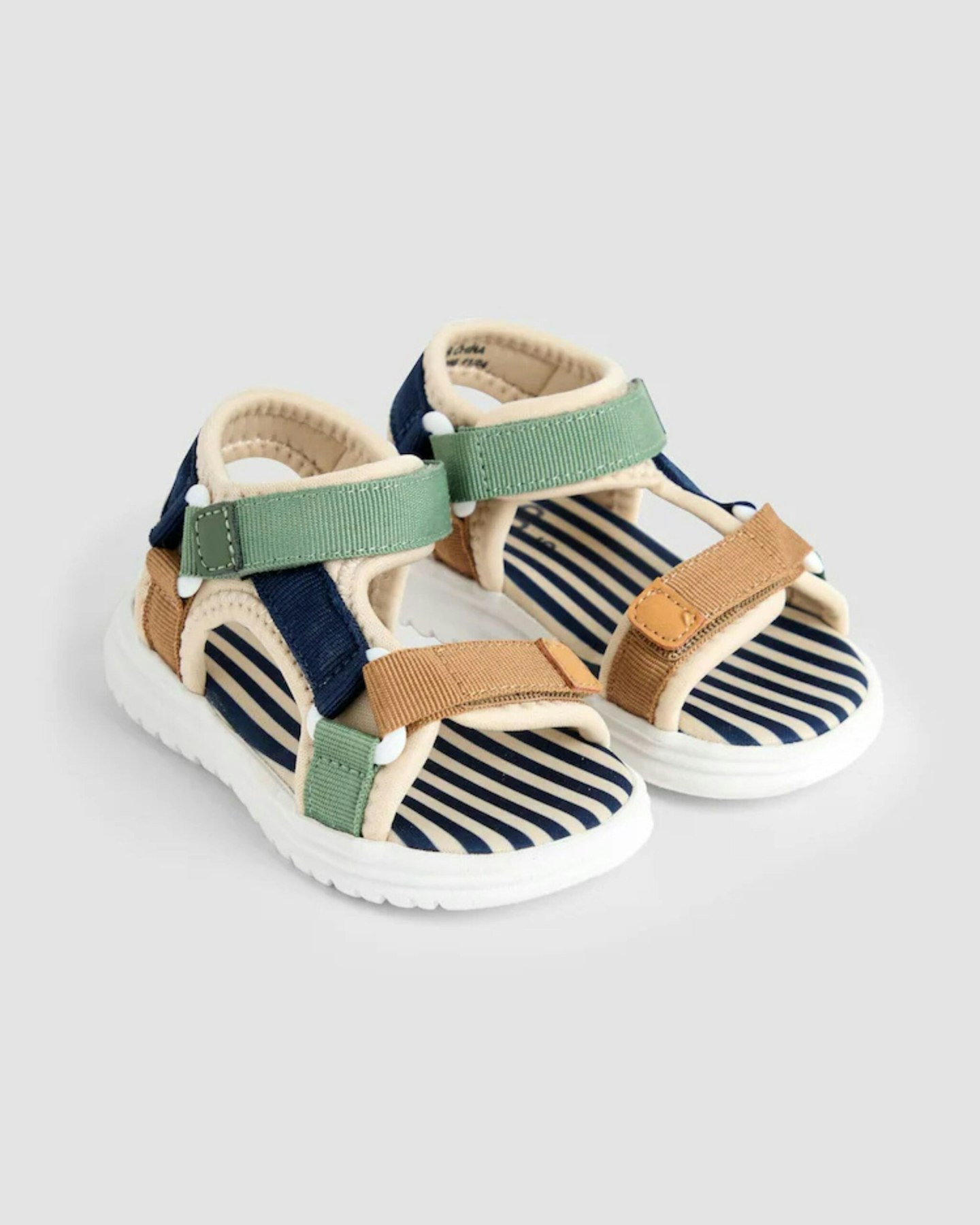 Stone Adjustable Strap Sandals