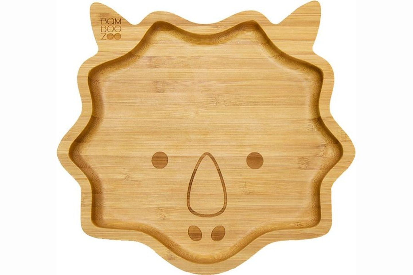 Venker Bamboo Dinosaur Plate with Suction