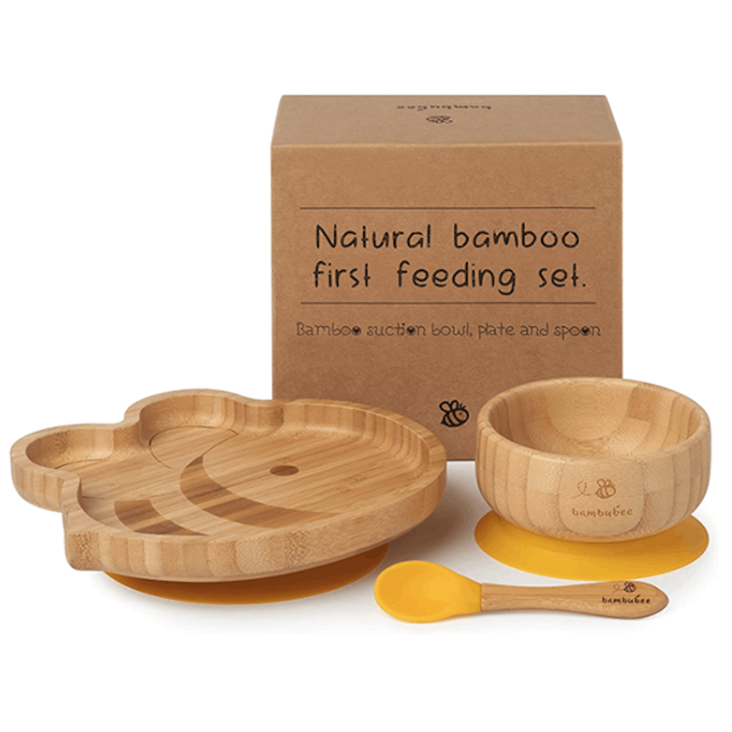 bamboo bee bamboo tableware set
