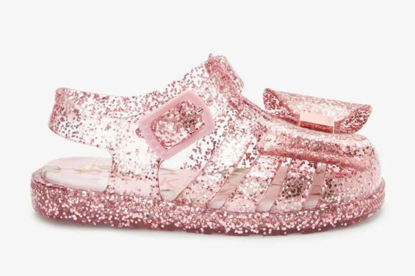 Baby jelly sandals - Baker by Ted Baker Pink Glitter Jelly Shoes