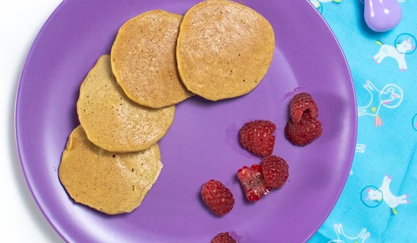 Banana pancakes for toddlers