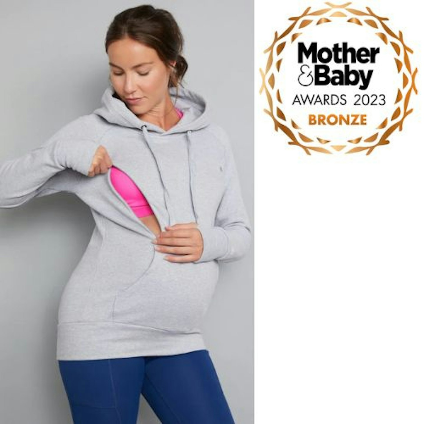 Natal Active breastfeeding, nursing and maternity hoodie