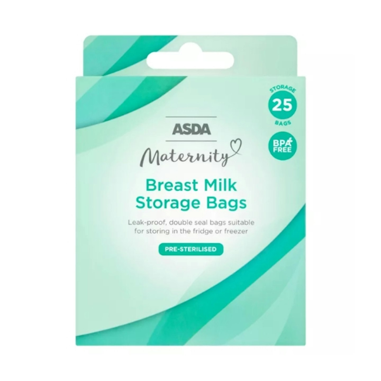 ASDA Maternity 25 Breast Milk Storage Bags